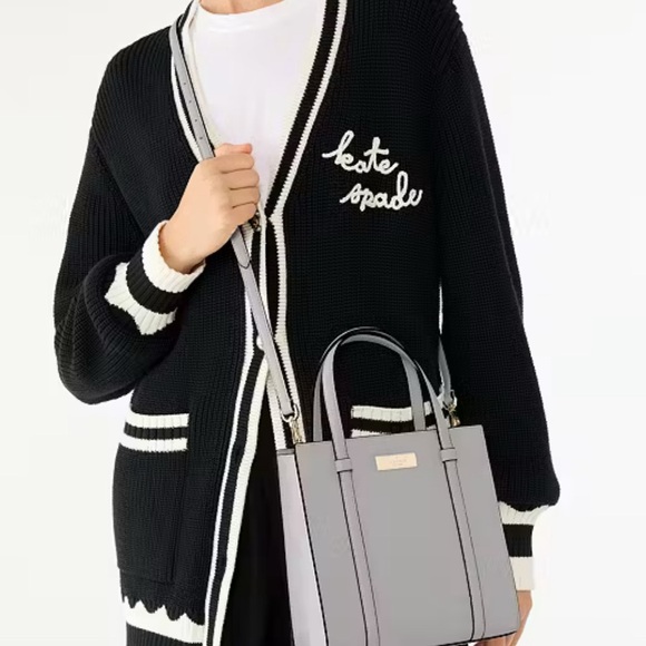 Kate Spade “Kenzie” Satchel Light Gray NWT - Picture 10 of 12